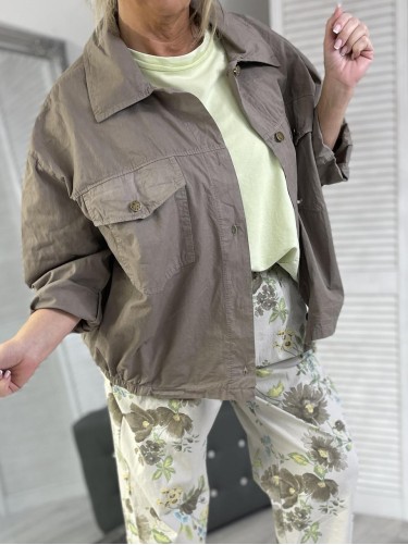 KURTKA OVESIZE ROSA STYLE FANGO