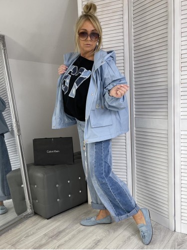 BLUZKA OVERSIZE 65 BLACK + SIZE