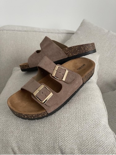 KLAPKI CHODAKI STYL EKO-ZAMSZ FANGO