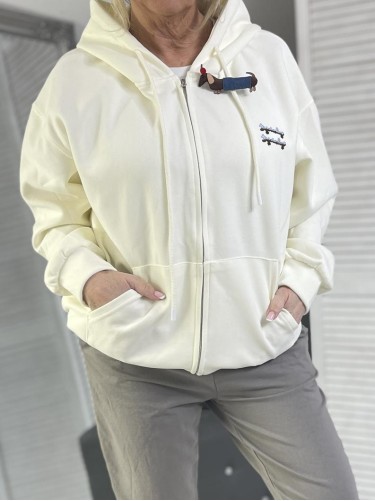 BLUZA ROZPINANA JAMNIK CREME