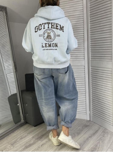 BLUZA ROZPINANA BEAR BŁĘKIT