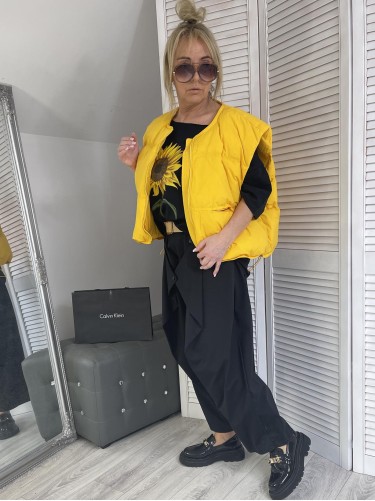 SPODNIE A LA WENDY BLACK + SIZE