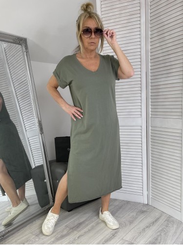 SUKIENKA MICHELLE CLASSIC KHAKI