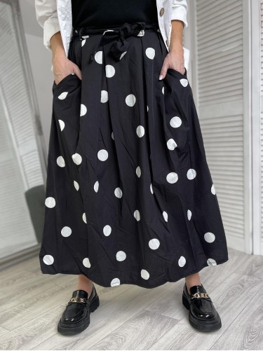 SPÓDNICA GROCHY BLACK