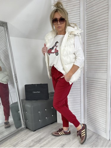 BLUZKA LASER VESPA EKRU