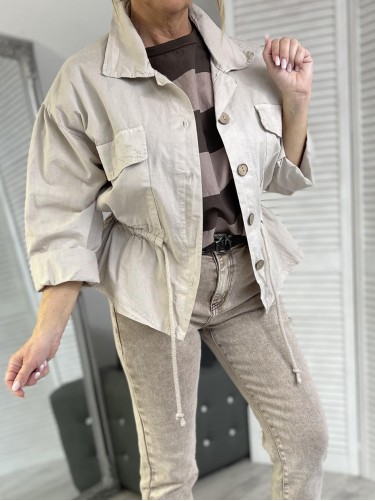 KURTKA ITALY ROSA STYLE BEIGE