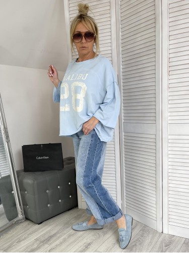 BLUZKA DEKATYZ MALIBU BLUE