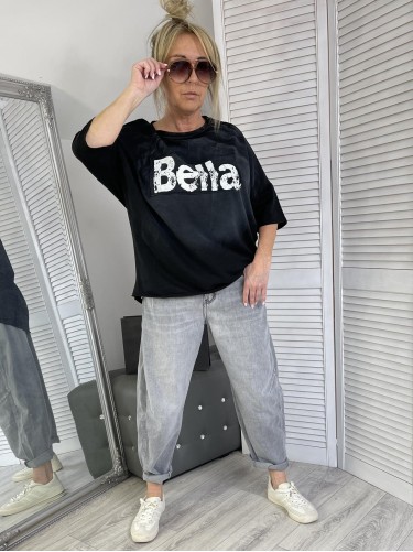 BLUZKA DEKATYZ BELLA BLACK