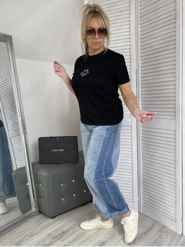 T-SHIRT RABBIT BLACK