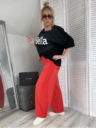 SPODNIE DRESOWE BANNAN RED