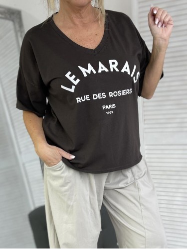 BLUZKA LA MARAIS BRONZE