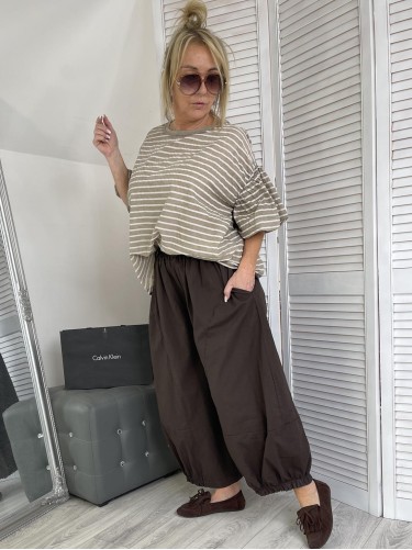 SPODNIE STELLA MILANI BRONZE