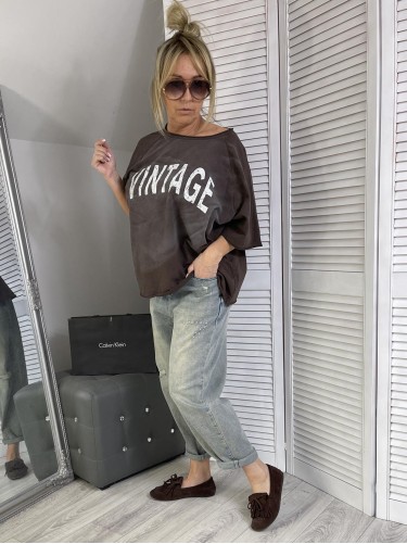 BLUZKA DEKATYZ VINTAGE BRONZE