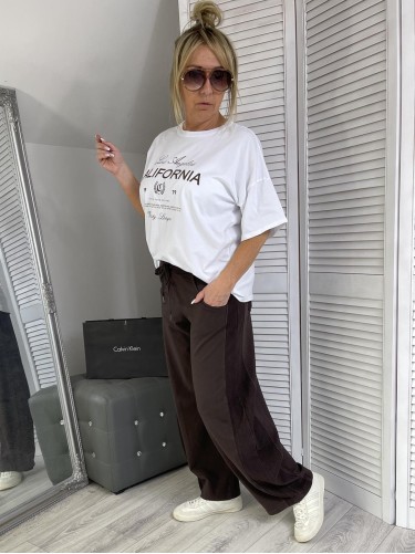 BLUZKA MICHELLE CALIFORNIA WHITE