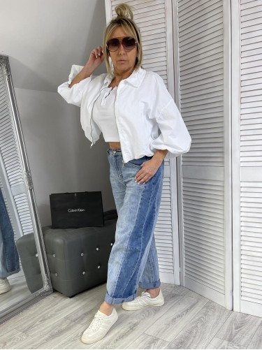 KURTKA ITALY MOON WHITE