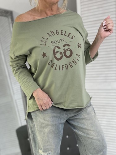 BLUZKA LASER ROUTE 66 KHAKI