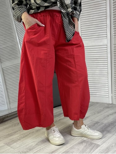 SPODNIE ITALY ANGEL RED