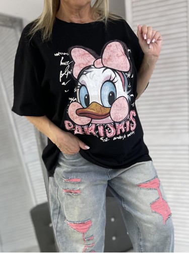 T-SHIRT KACZOR BLACK