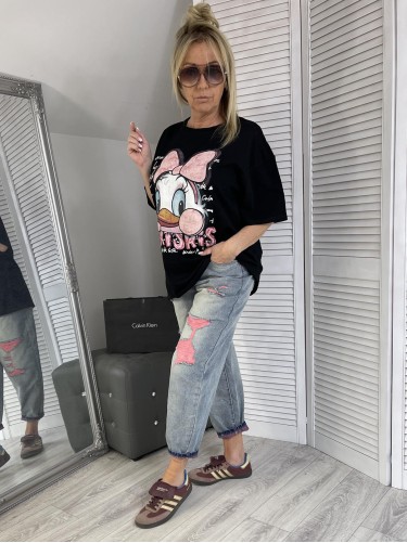 T-SHIRT KACZOR BLACK