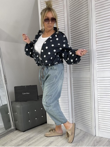 SPODNIE JEANS MERY BLUE