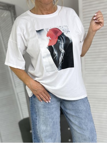 T-SHIRT CZAPECZKA WHITE