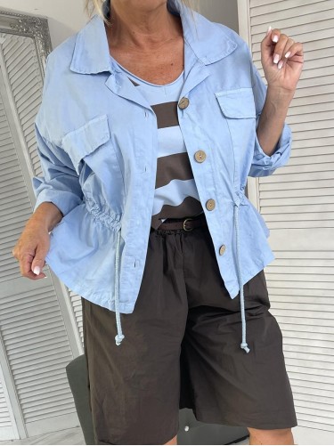 KURTKA ITALY ROSA STYLE BLUE
