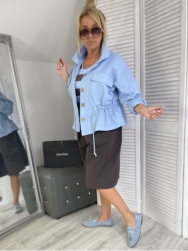 KURTKA ITALY ROSA STYLE BLUE