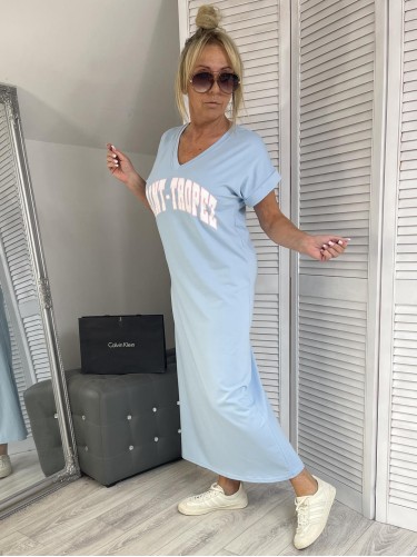 SUKIENKA ITALY SAINT TROPEZ BŁĘKIT