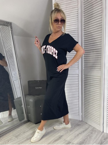 SUKIENKA ITALY SAINT TROPEZ BLACK