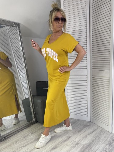 SUKIENKA ITALY SAINT TROPEZ MUSZTARDA