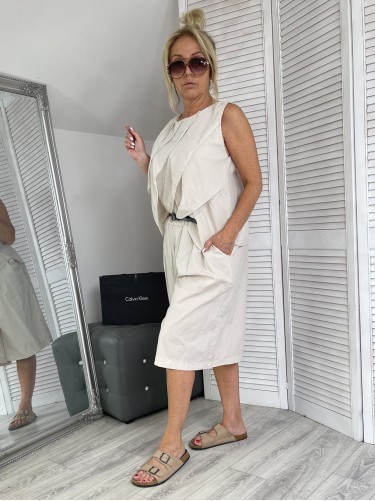 SZORTY BERMUDY LUX LUNA BEIGE