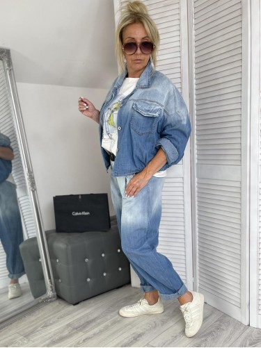 KURTKA CIENIOWANA NEST JEANS BLUE