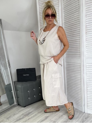 TOP LIVES ITALY & WISIOR BEIGE