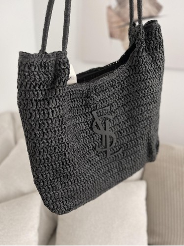 TORBA PLECIONA A,LA YSL BLACK