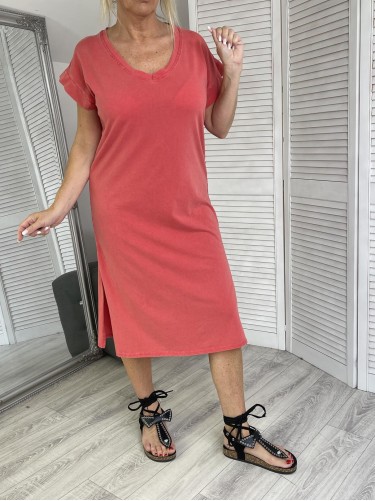SUKIENKA ZOYE DEKATYZ CORAL