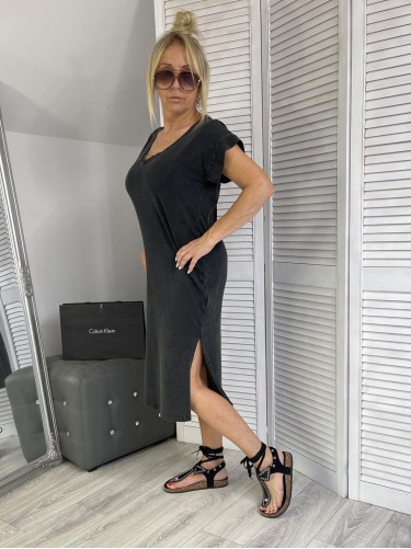 SUKIENKA ZOYE DEKATYZ BLACK