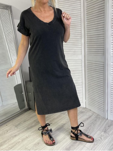 SUKIENKA ZOYE DEKATYZ BLACK
