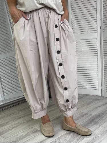 SPODNIE ITALY LULU FIRENZE BEIGE