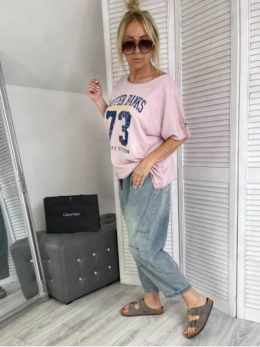 BLUZKA MUJEA -73- LASER PINK
