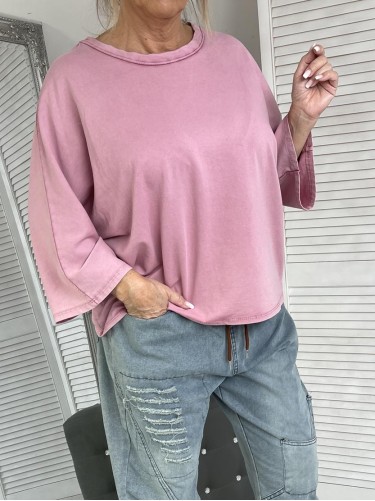 BLUZKA DEKATYZ MUJEA PINK