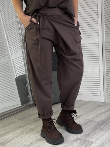SPODNIE ITALY LIVANS BRONZE