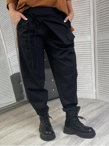 SPODNIE ITALY LIVANS BLACK