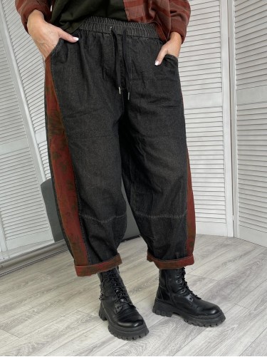 SPODNIE JEANS LAMPAS JUESE BLACK