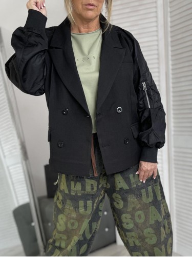 KURTKA/MARYNARKA LUX BLACK