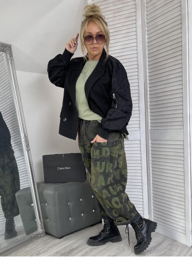 KURTKA/MARYNARKA LUX BLACK