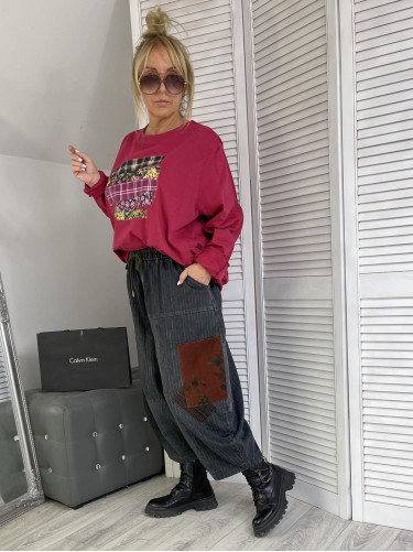 SPODNIE JEANS JUESE GABI GRANAT
