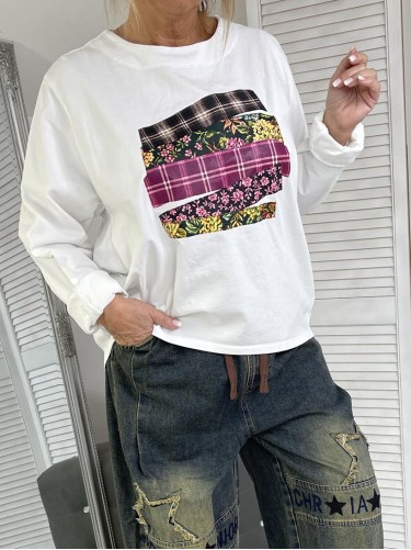 BLUZA ITALY PLANET WHITE