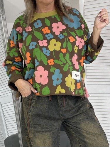 BLUZA JOY FLOVERS MULTI