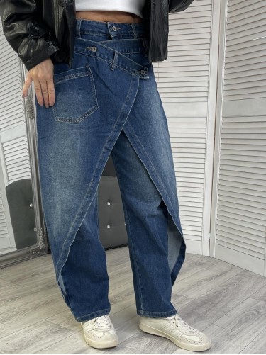 SPODNIE JEANS S.WOMAN BLUE