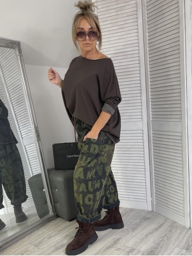 BLUZKA ITALY MUMU LASER BRONZE